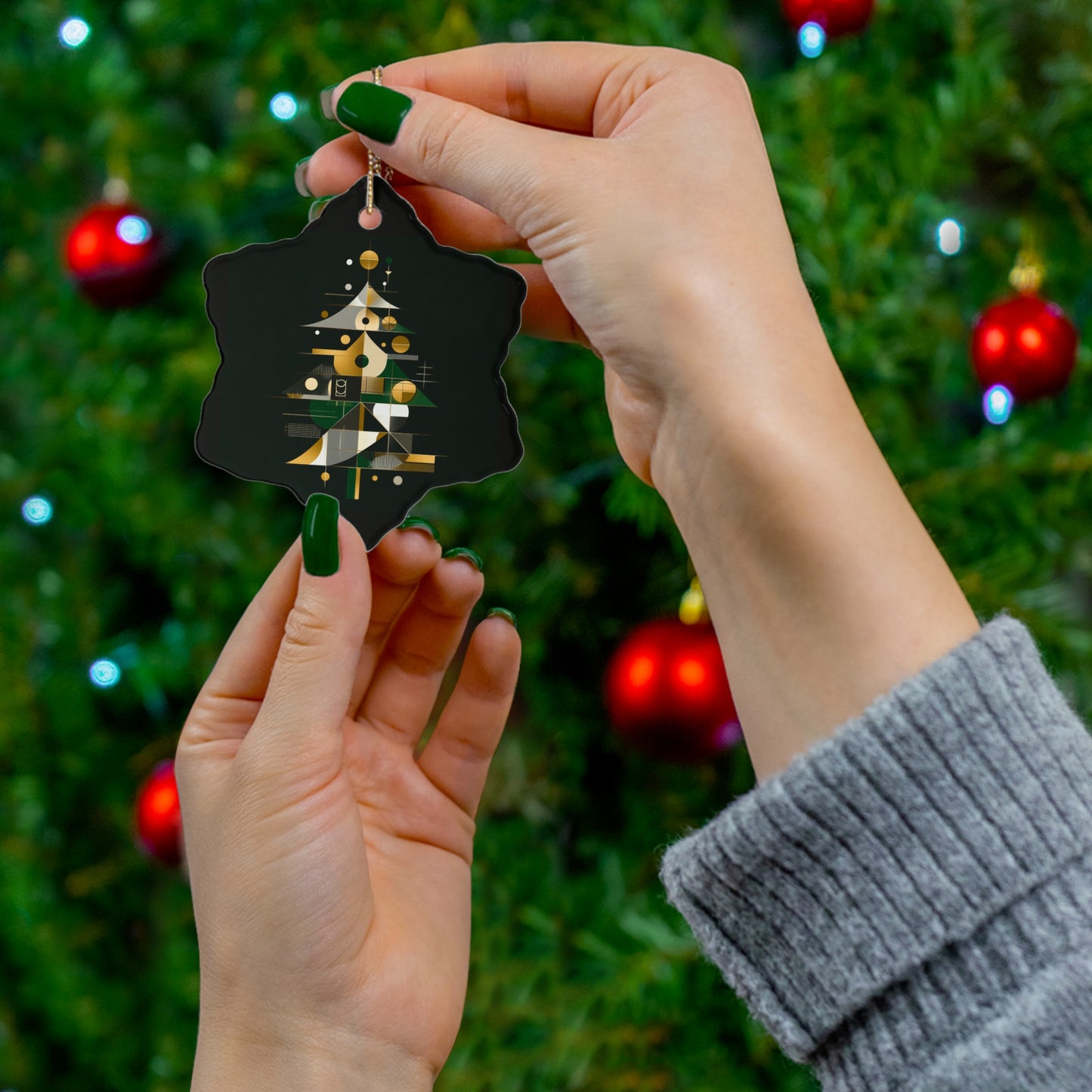 Ceramic Ornament, 4 Shapes - Shapes of the Season - epicdsgn