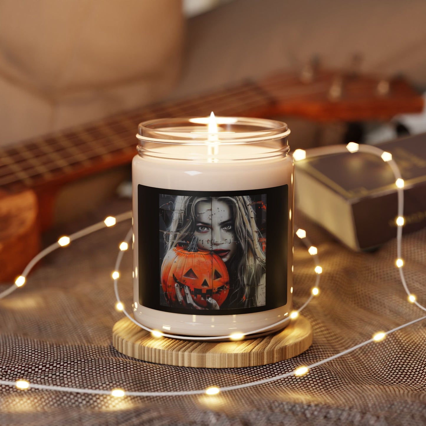 Scented Soy Candle, 9oz - Deadly Stare - Halloween 2024 - Epicdsgn