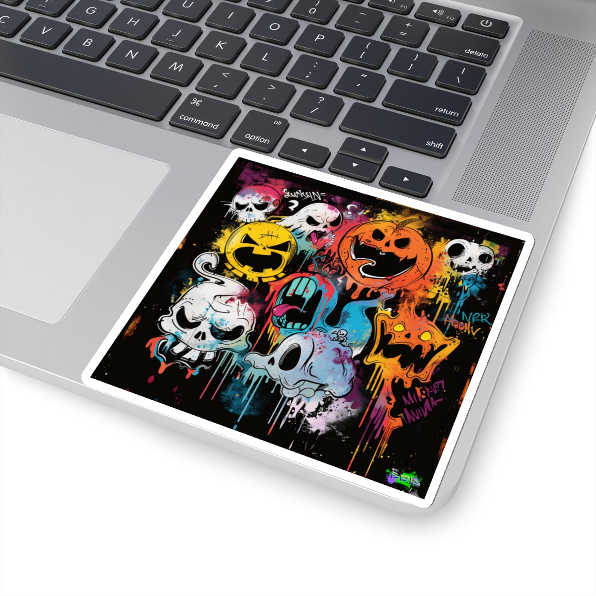 Kiss-Cut Stickers - Laughing Pumpkin - Halloween 2024 - Epicdsgn