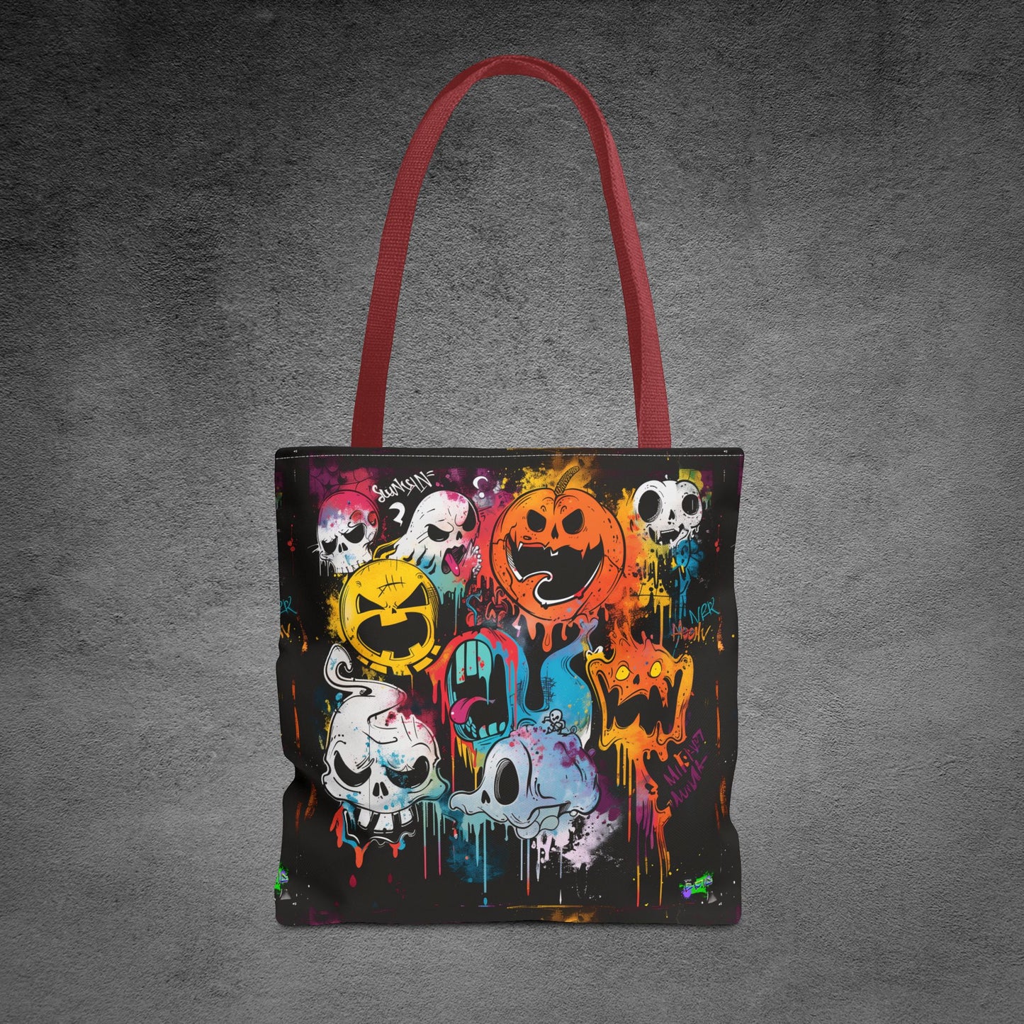 Tote Bag (AOP) - Laughing Pumpkin - Halloween 2024 - Epicdsgn