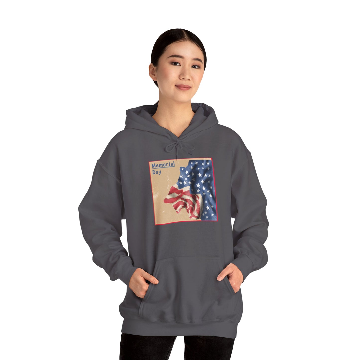 Unisex Heavy Blend™ Hooded Sweatshirt - Memorial's Day