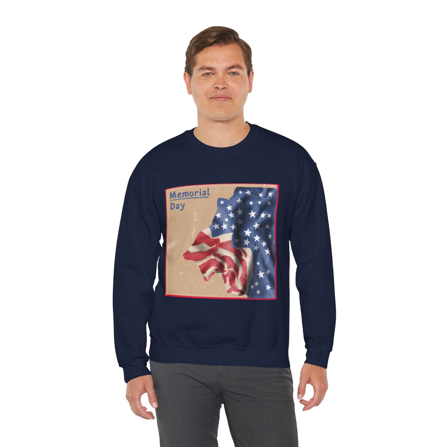Unisex Heavy Blend™ Crewneck Sweatshirt - Memorial's Day