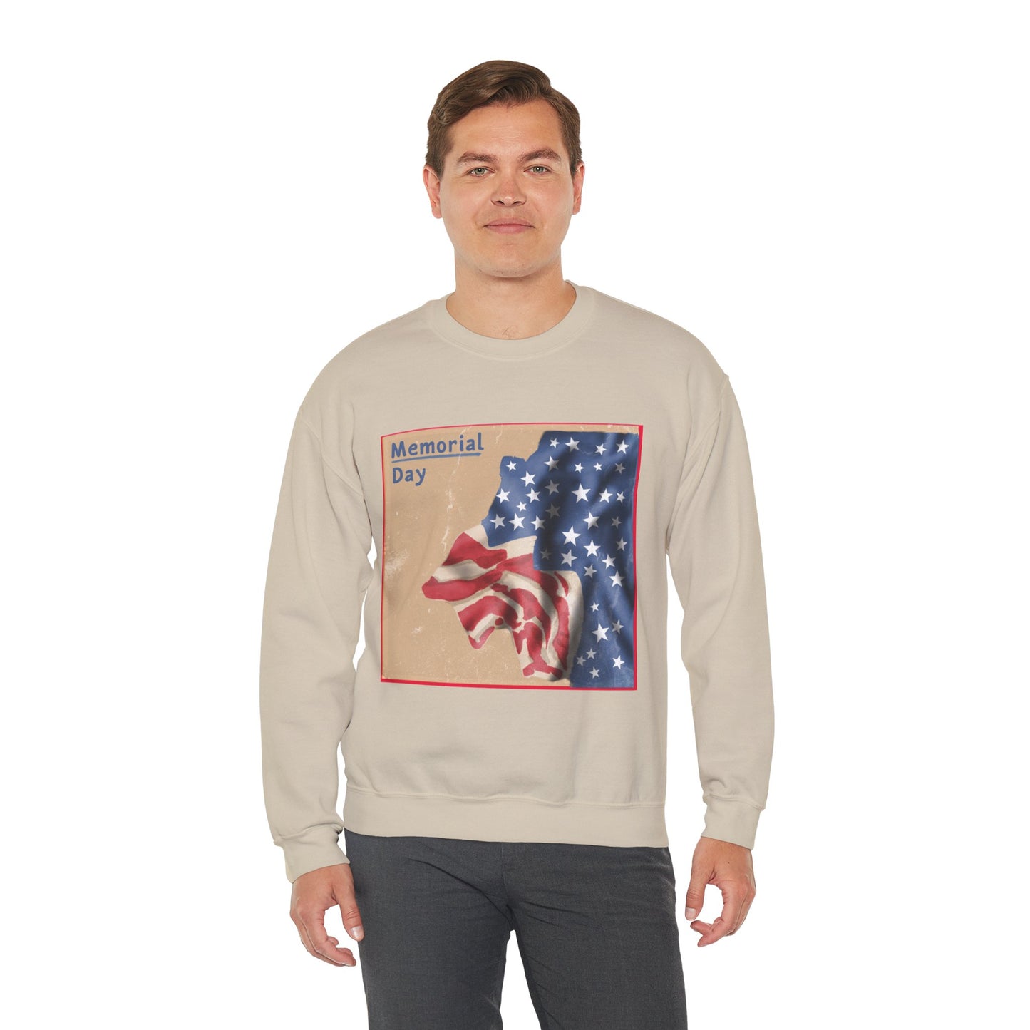 Unisex Heavy Blend™ Crewneck Sweatshirt - Memorial's Day