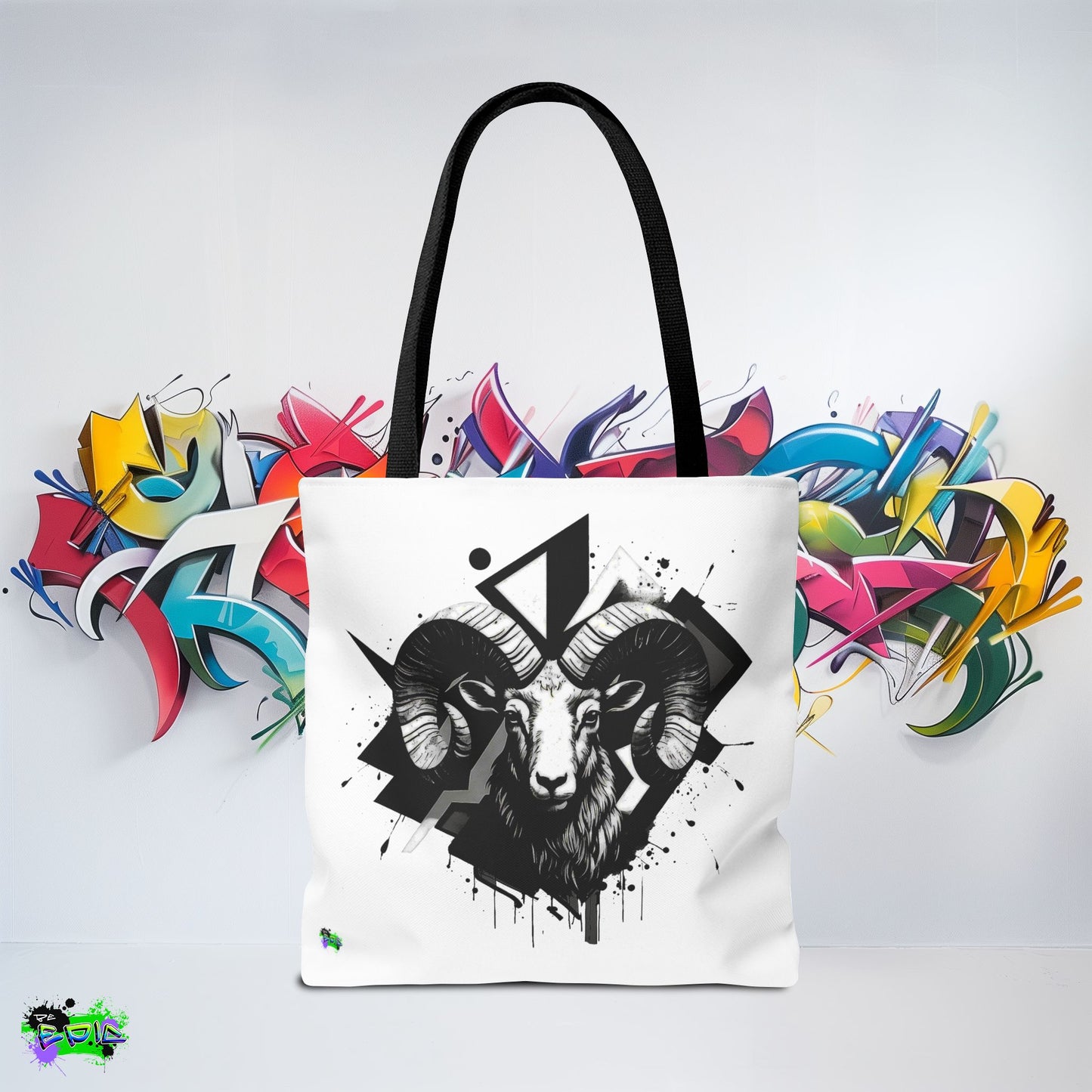 Zodiac Tote Bag, Aries Constellation Eco-Friendly Reusable Canvas Shopping Bag - Astrology Gift, Horoscope Handbag, Star Sign Market Tote,