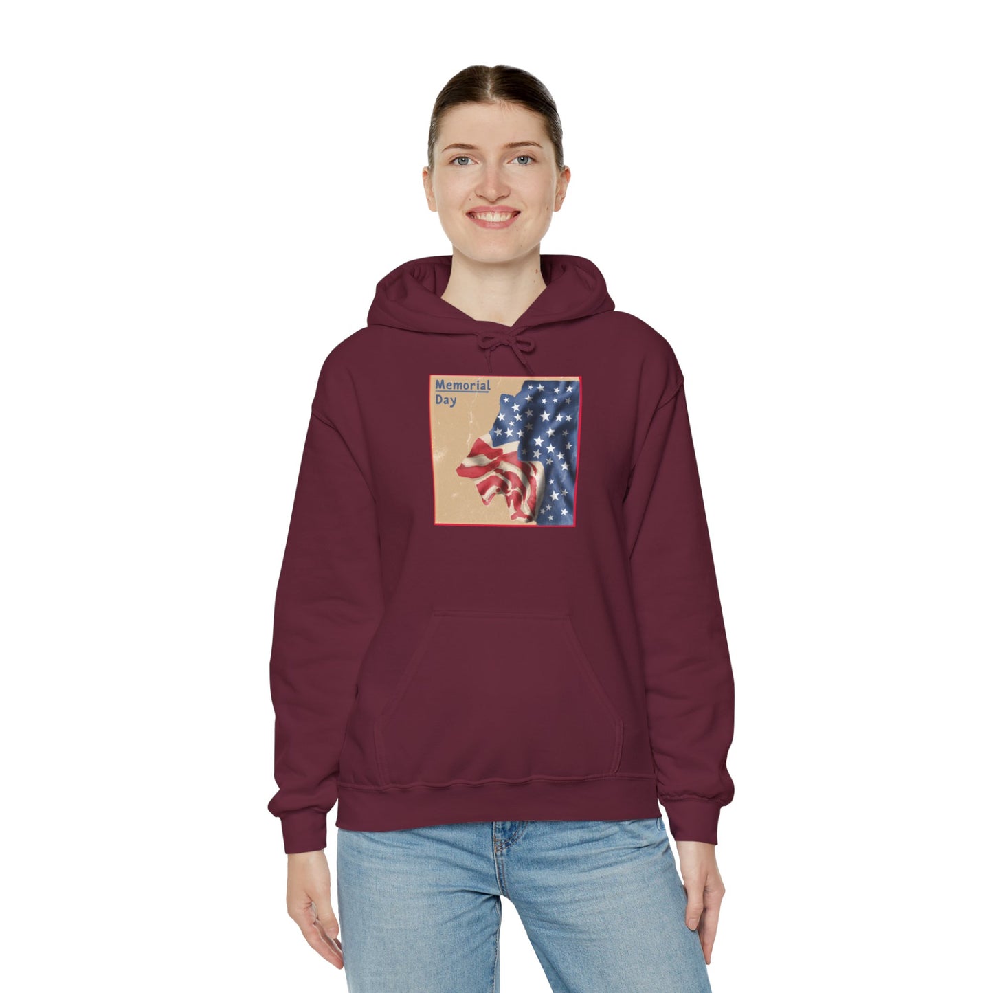 Unisex Heavy Blend™ Hooded Sweatshirt - Memorial's Day