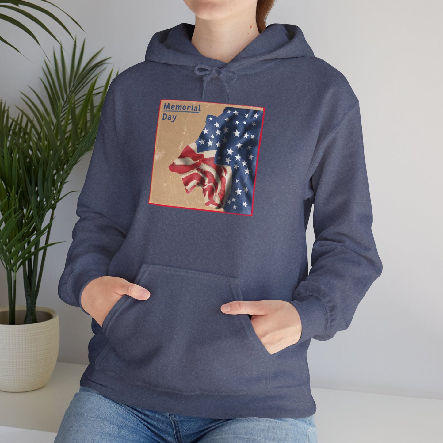 Unisex Heavy Blend™ Hooded Sweatshirt - Memorial's Day