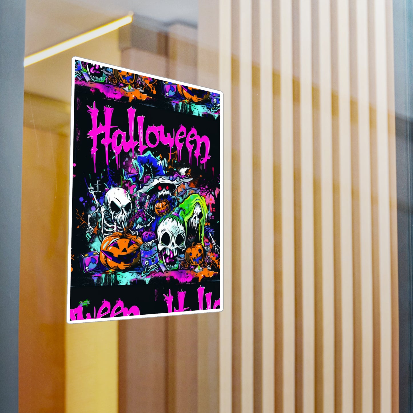 Kiss-Cut Vinyl Decals - Scary Halloween - Halloween 2024 - Epicdsgn