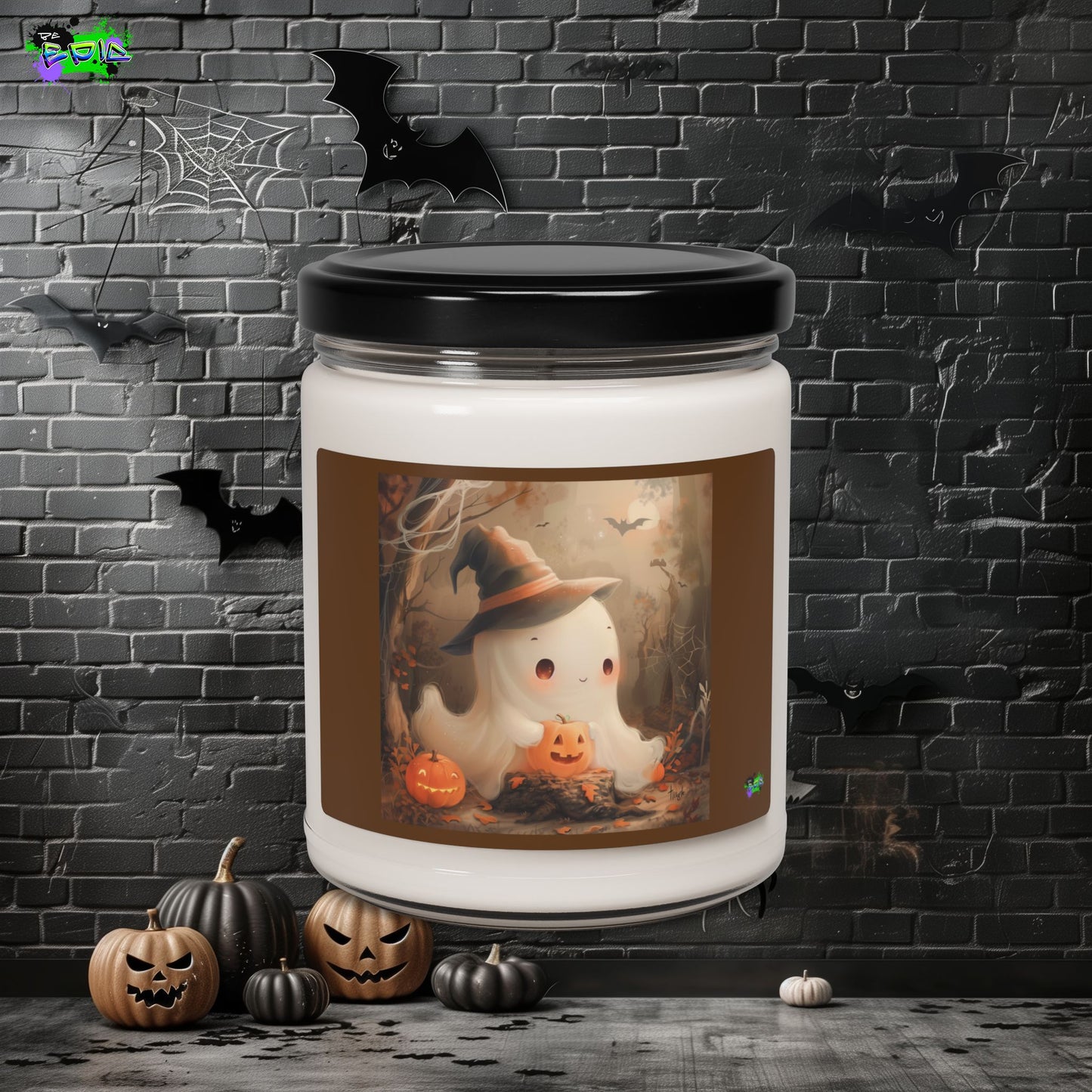 Scented Soy Candle, 9oz - Not-so-scary Halloween 03 - Halloween 2024 - Epicdsgn