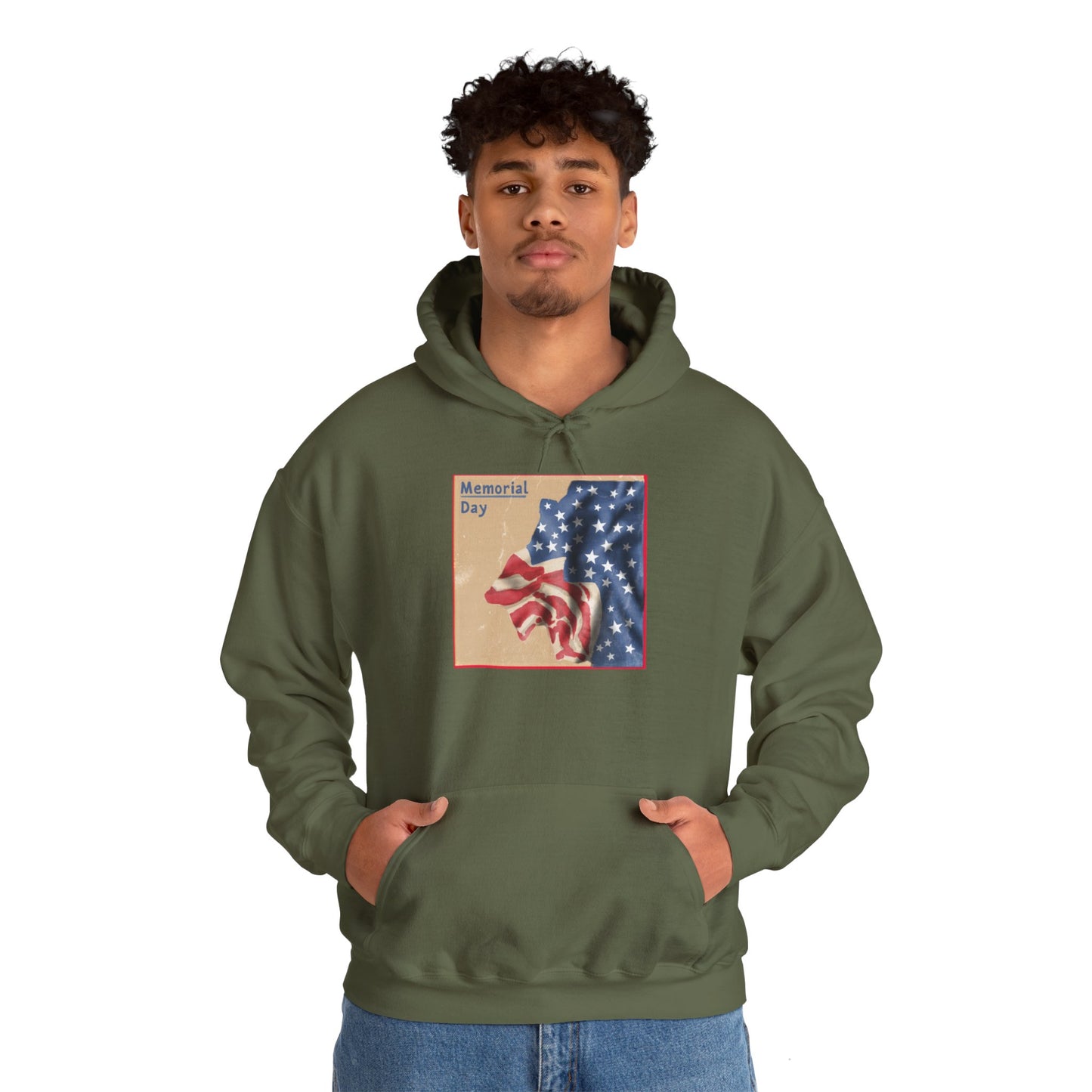 Unisex Heavy Blend™ Hooded Sweatshirt - Memorial's Day