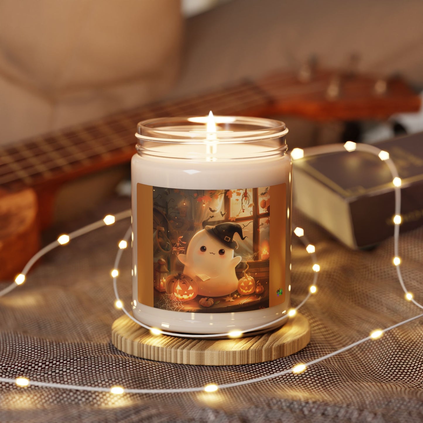 Scented Soy Candle, 9oz - Not-so-scary Halloween 04 - Halloween 2024 - Epicdsgn