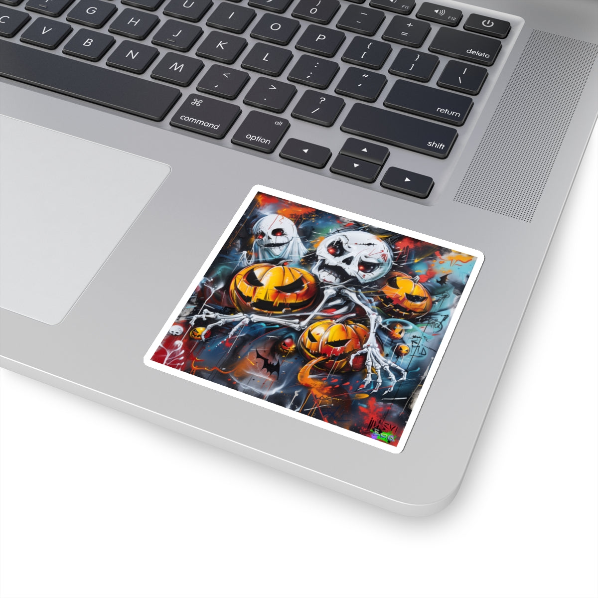 Kiss-Cut Stickers - Bones and Pumpkin - Halloween 2024 - Epicdsgn
