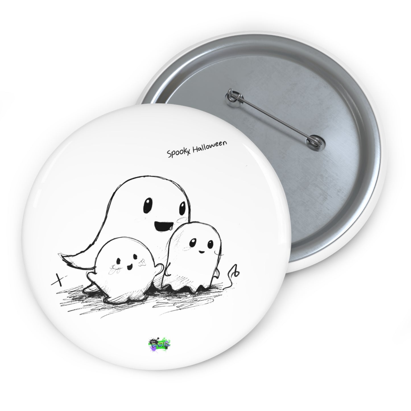 Custom Pin Buttons - Spooky Halloween - Halloween 2024 - Epicdsgn