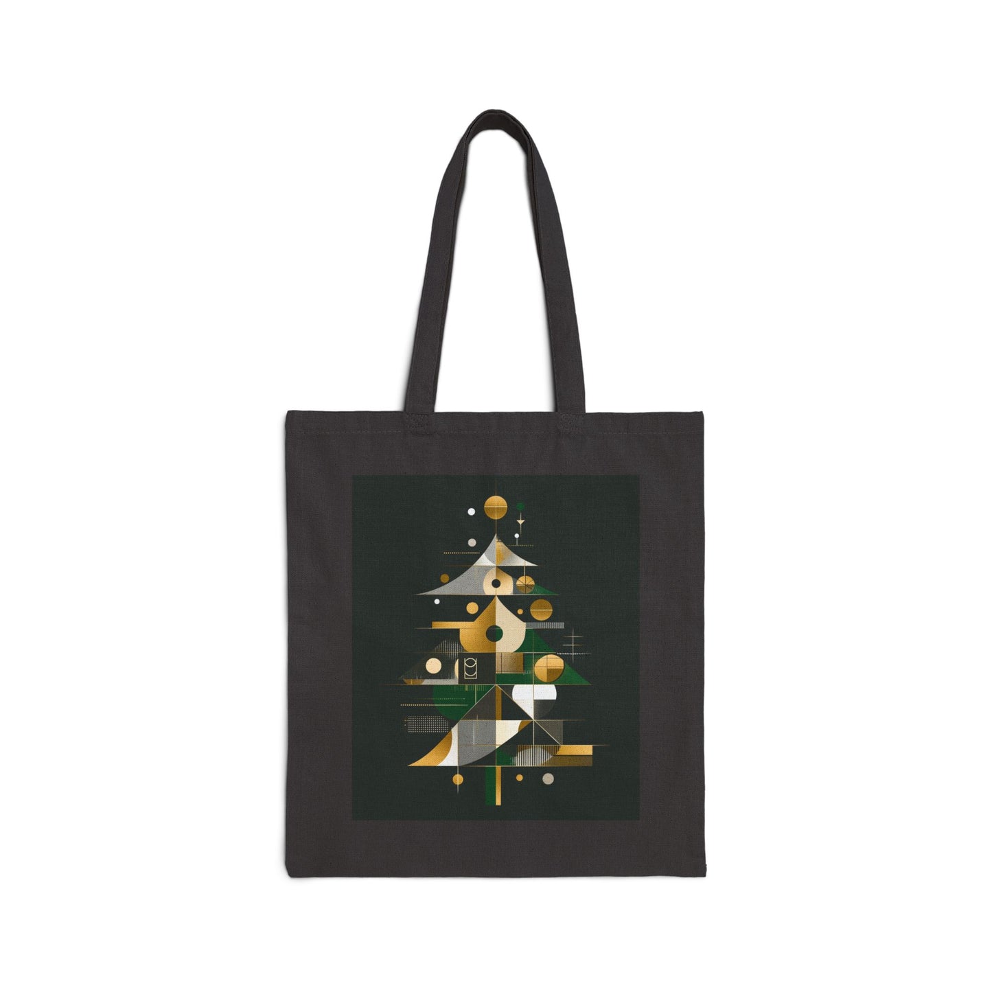 Cotton Canvas Tote Bag - Shapes of the Season - epicdsgn