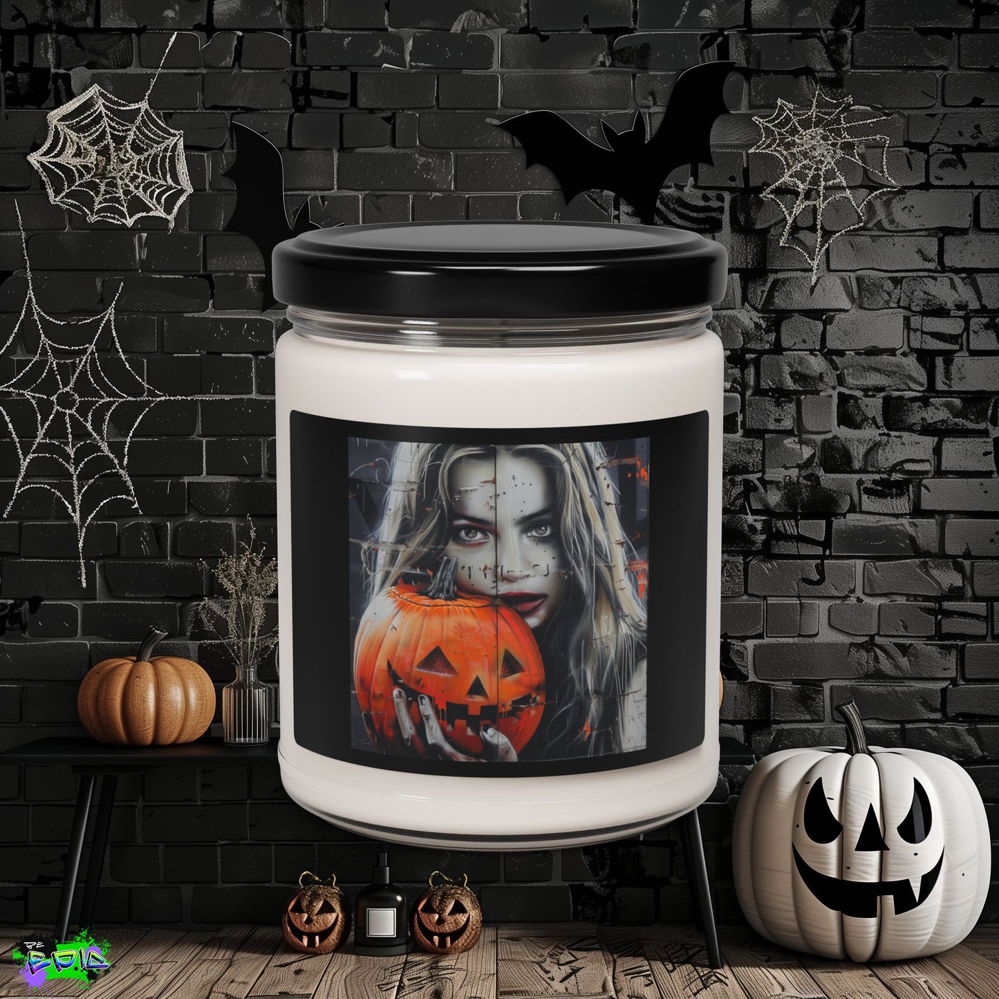 Scented Soy Candle, 9oz - Deadly Stare - Halloween 2024 - Epicdsgn