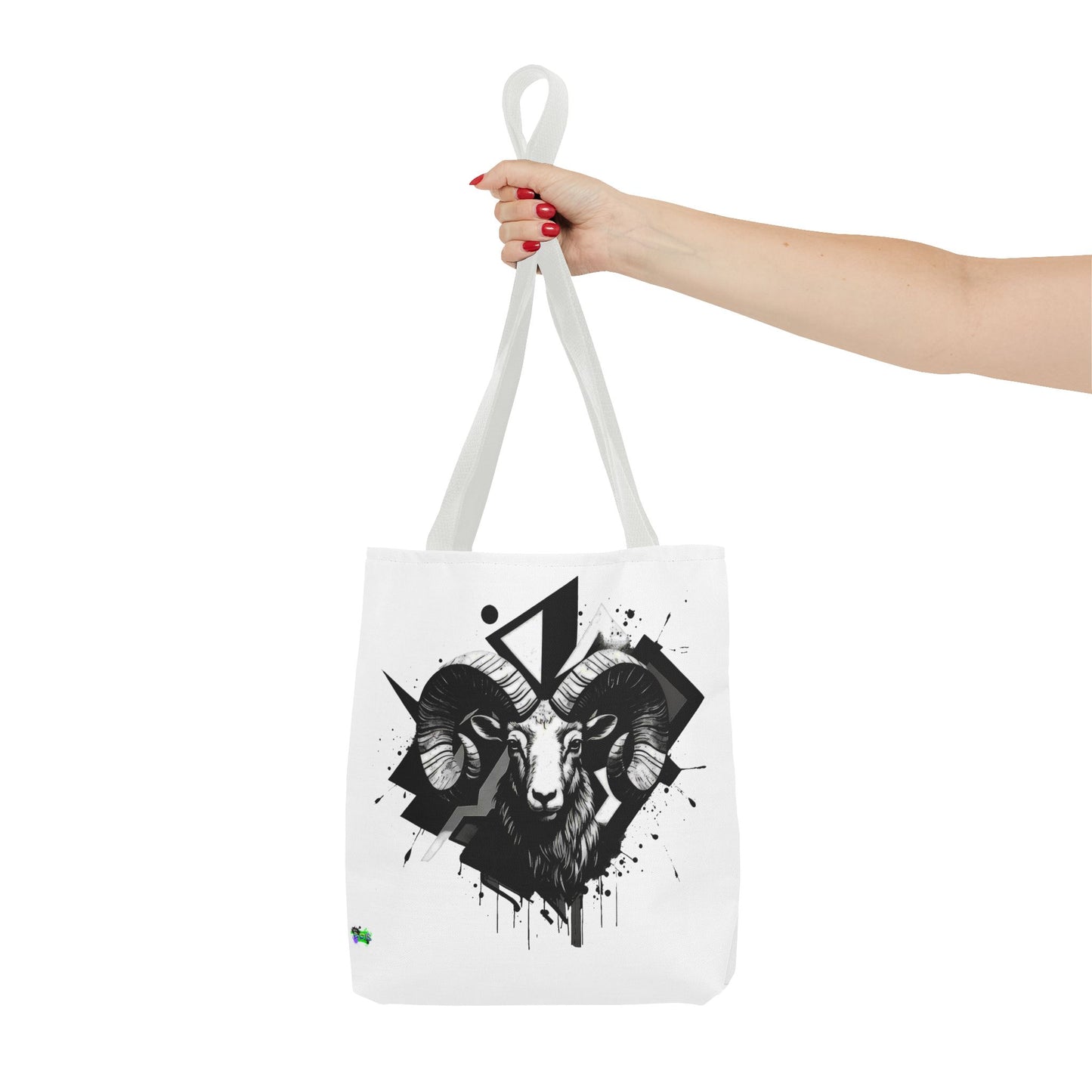 Zodiac Tote Bag, Aries Constellation Eco-Friendly Reusable Canvas Shopping Bag - Astrology Gift, Horoscope Handbag, Star Sign Market Tote,