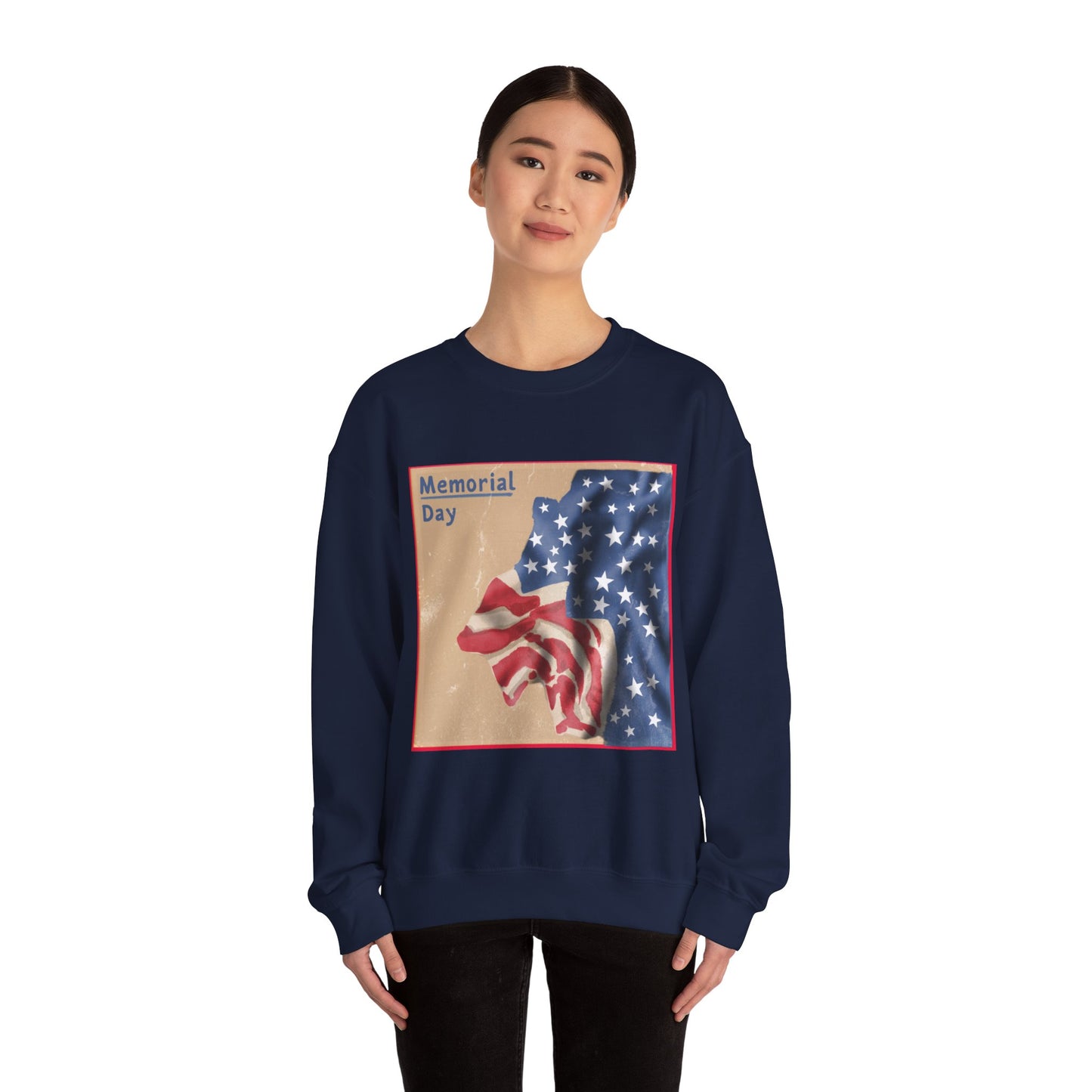 Unisex Heavy Blend™ Crewneck Sweatshirt - Memorial's Day
