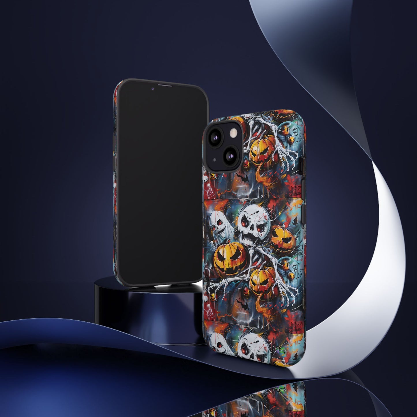 Tough Cases - Bones and Pumpkin - Halloween 2024 - Epicdsgn