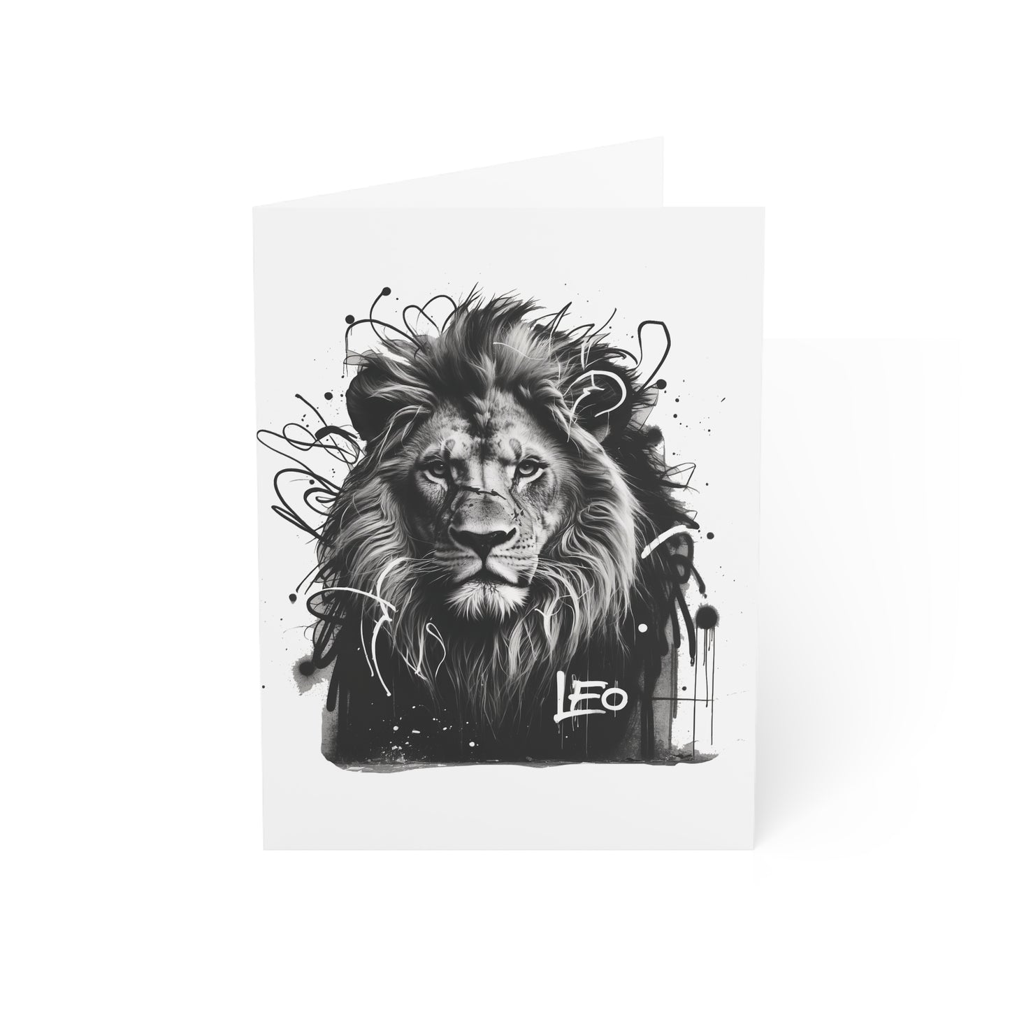 Greeting Cards, Zodiac Leo Design, Birthday Cards, Stationery Set, Bulk Cards, Card Group, Horoscope Cards