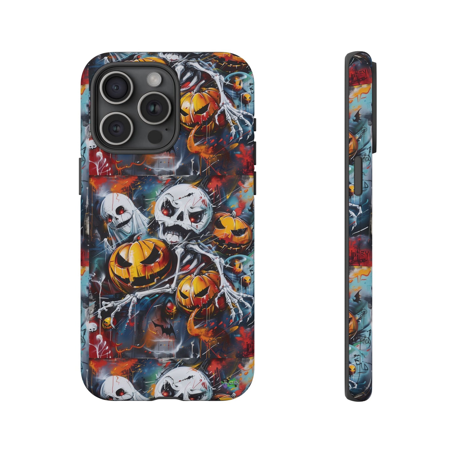 Tough Cases - Bones and Pumpkin - Halloween 2024 - Epicdsgn