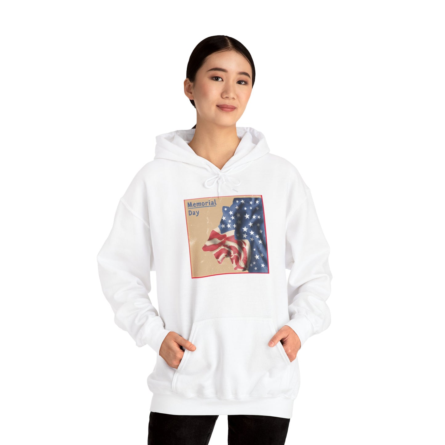 Unisex Heavy Blend™ Hooded Sweatshirt - Memorial's Day