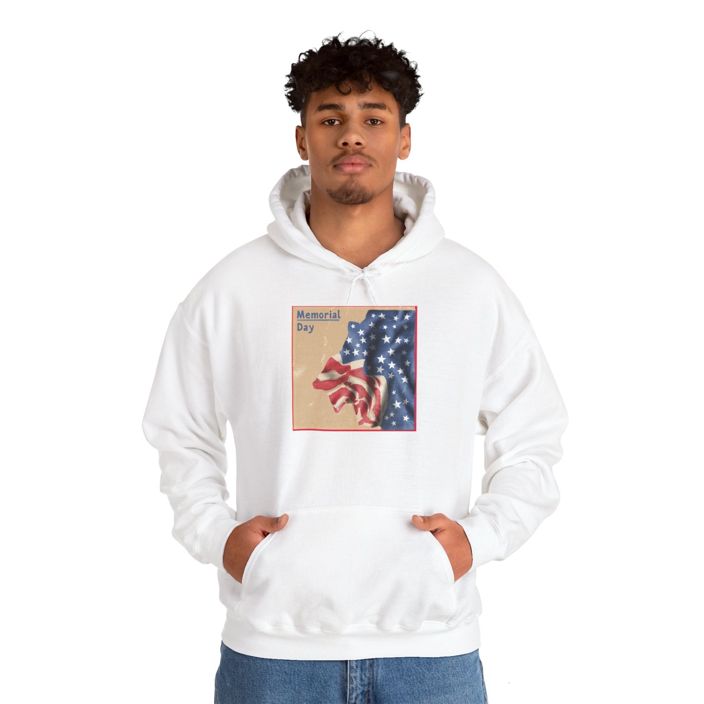 Unisex Heavy Blend™ Hooded Sweatshirt - Memorial's Day