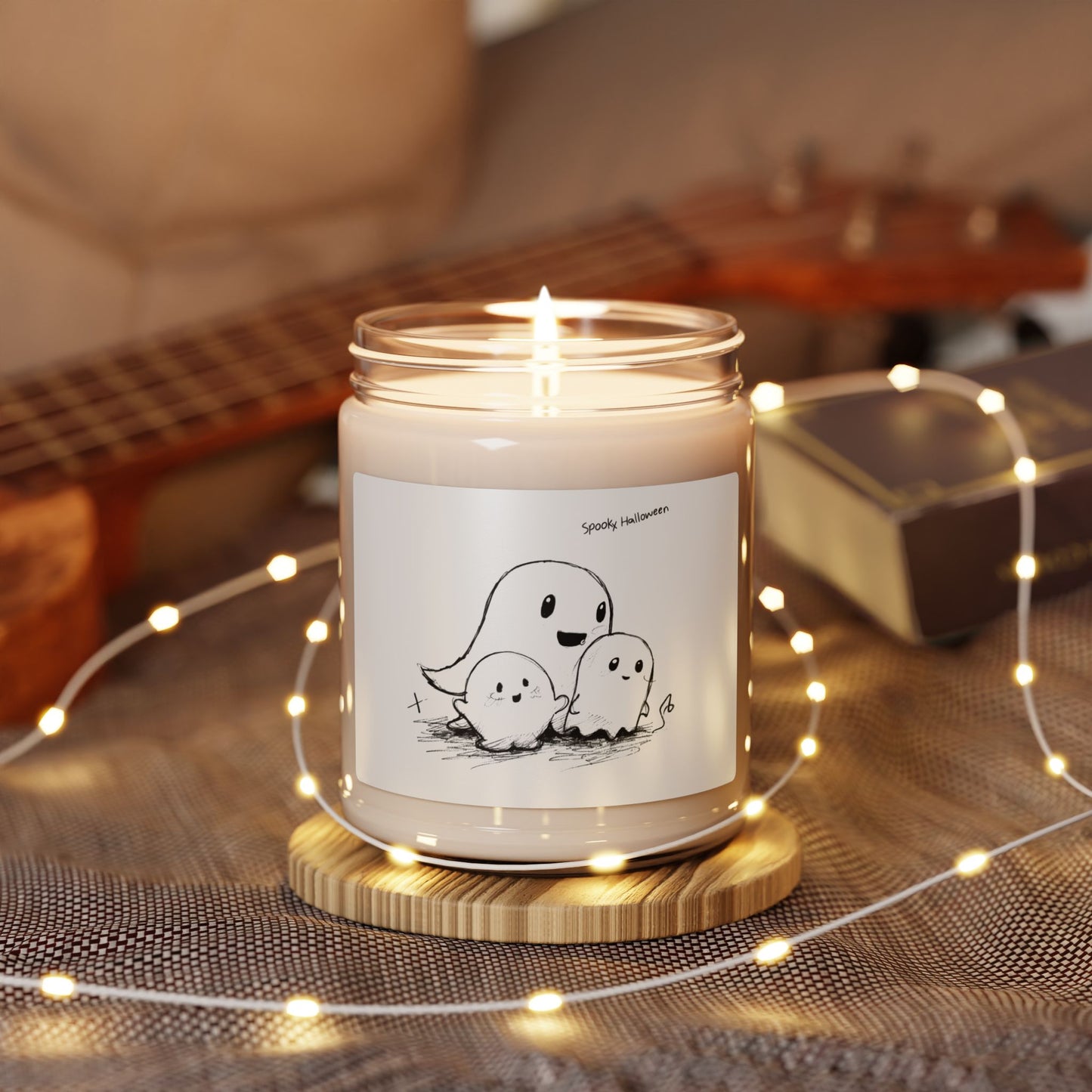 Scented Soy Candle, 9oz - Spooky Halloween - Halloween 2024 - Epicdsgn