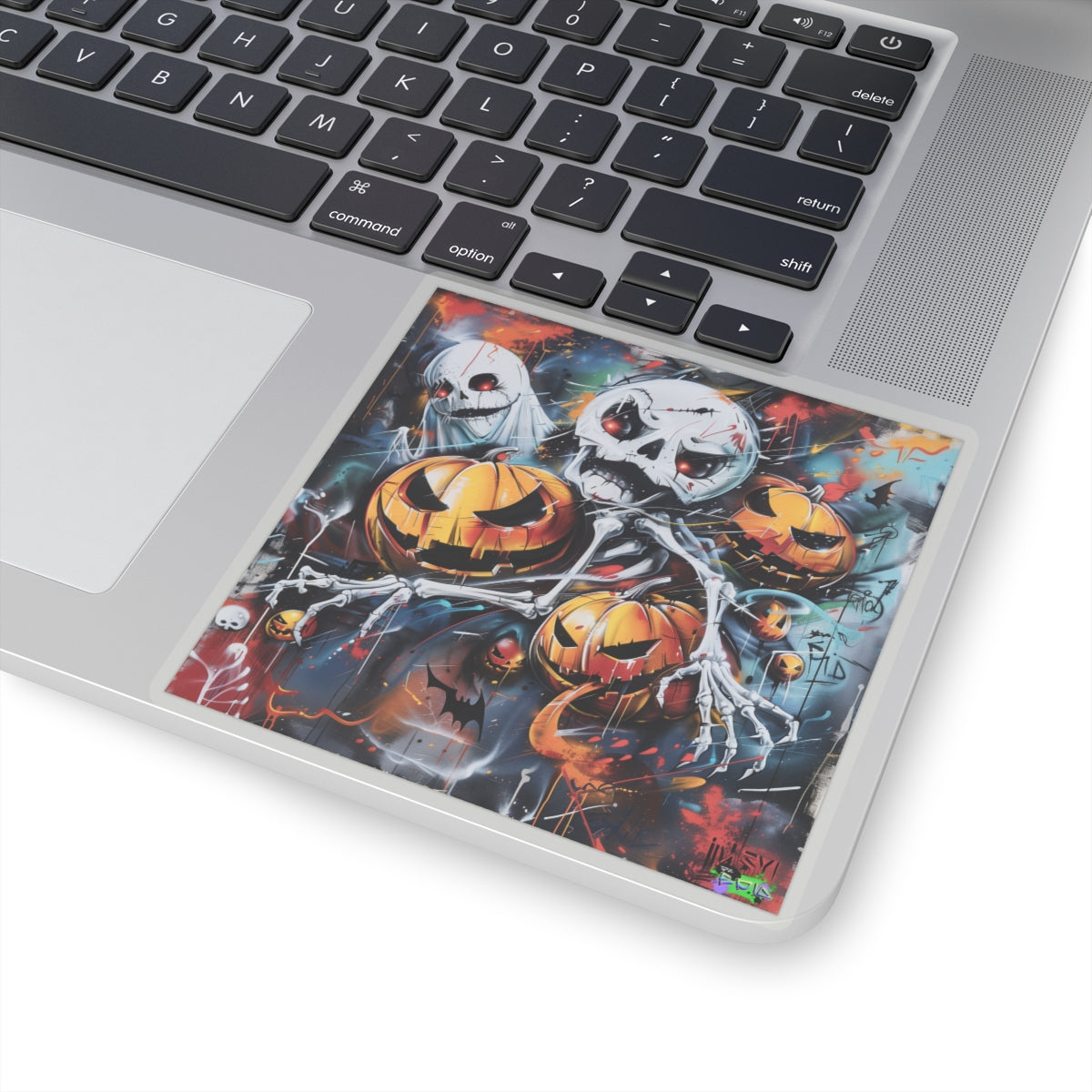 Kiss-Cut Stickers - Bones and Pumpkin - Halloween 2024 - Epicdsgn