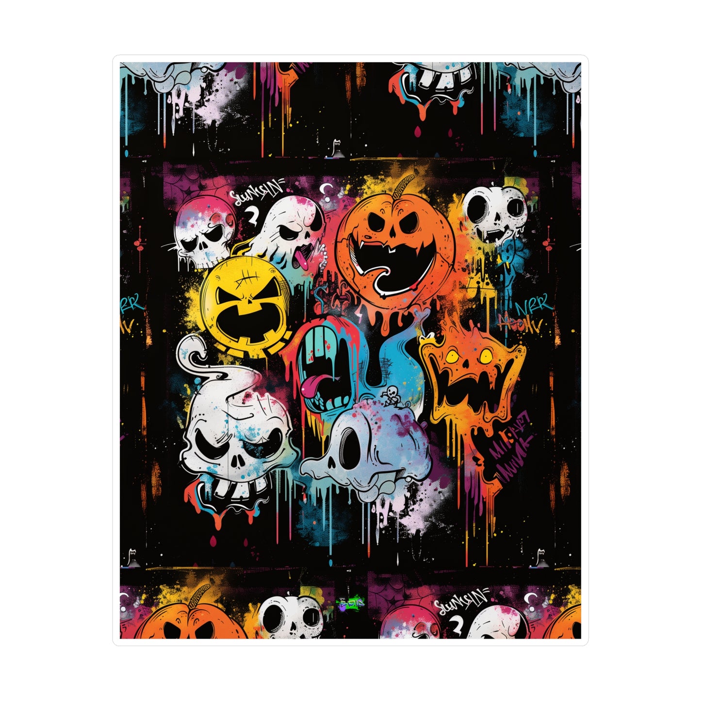 Kiss-Cut Vinyl Decals - Halloween 2024 - Epicdsgn