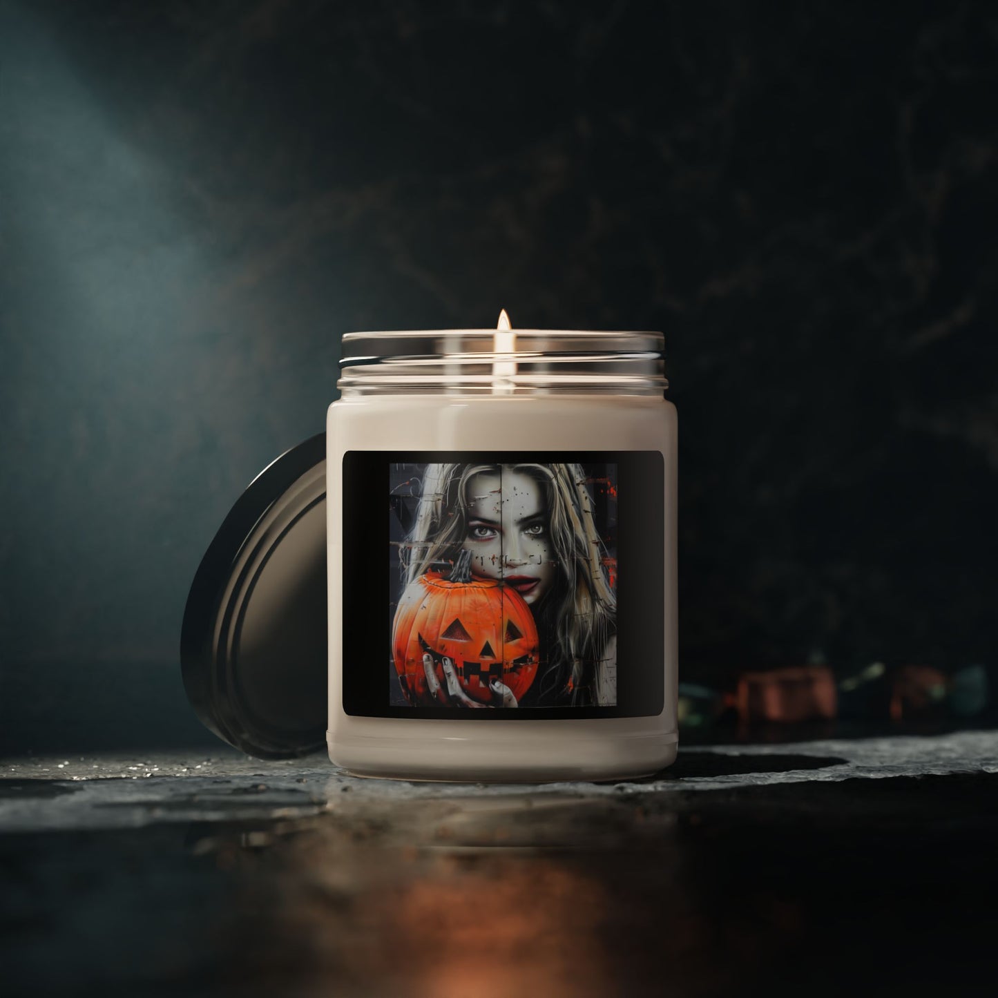 Scented Soy Candle, 9oz - Deadly Stare - Halloween 2024 - Epicdsgn