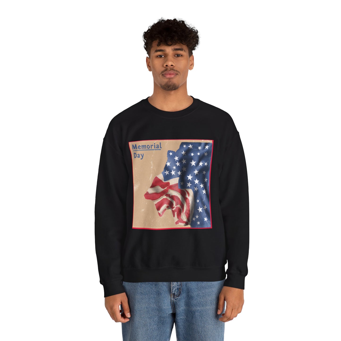 Unisex Heavy Blend™ Crewneck Sweatshirt - Memorial's Day