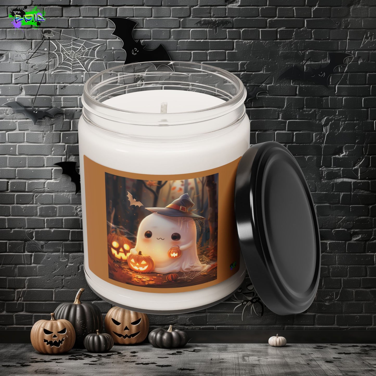 Scented Soy Candle, 9oz - Not-so-scary Halloween 02 - Halloween 2024 - Epicdsgn