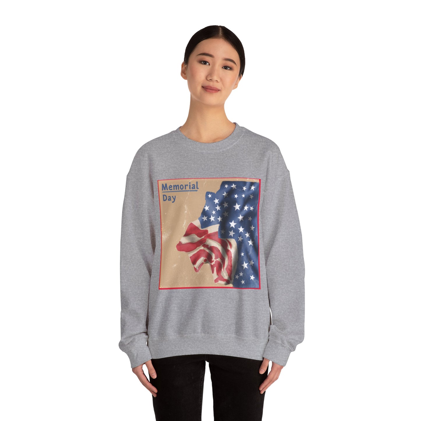 Unisex Heavy Blend™ Crewneck Sweatshirt - Memorial's Day