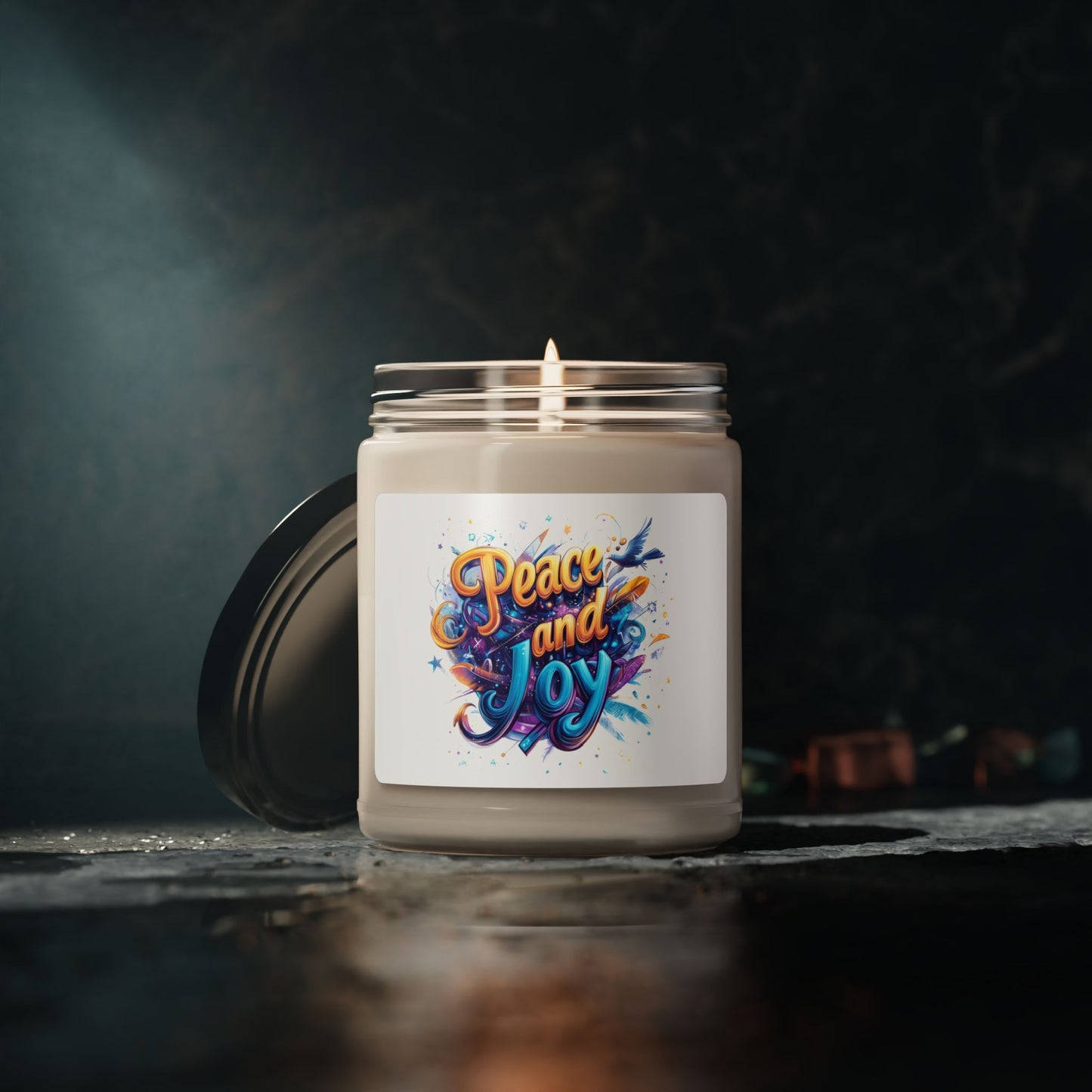 Scented Soy Candle, 9oz - Celestial Harmony - epicdsgn