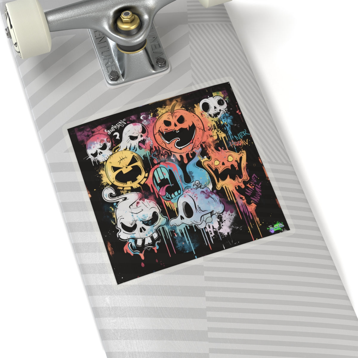 Kiss-Cut Stickers - Laughing Pumpkin - Halloween 2024 - Epicdsgn
