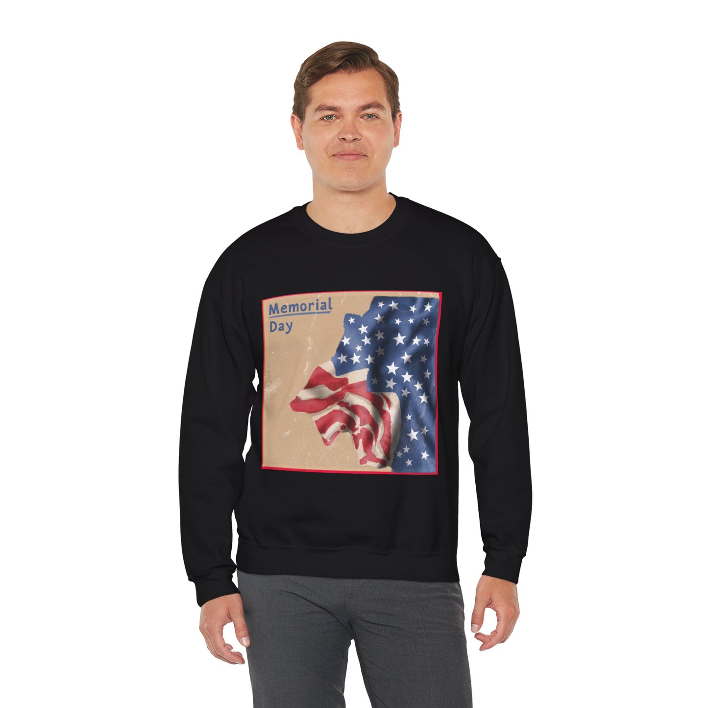 Unisex Heavy Blend™ Crewneck Sweatshirt - Memorial's Day