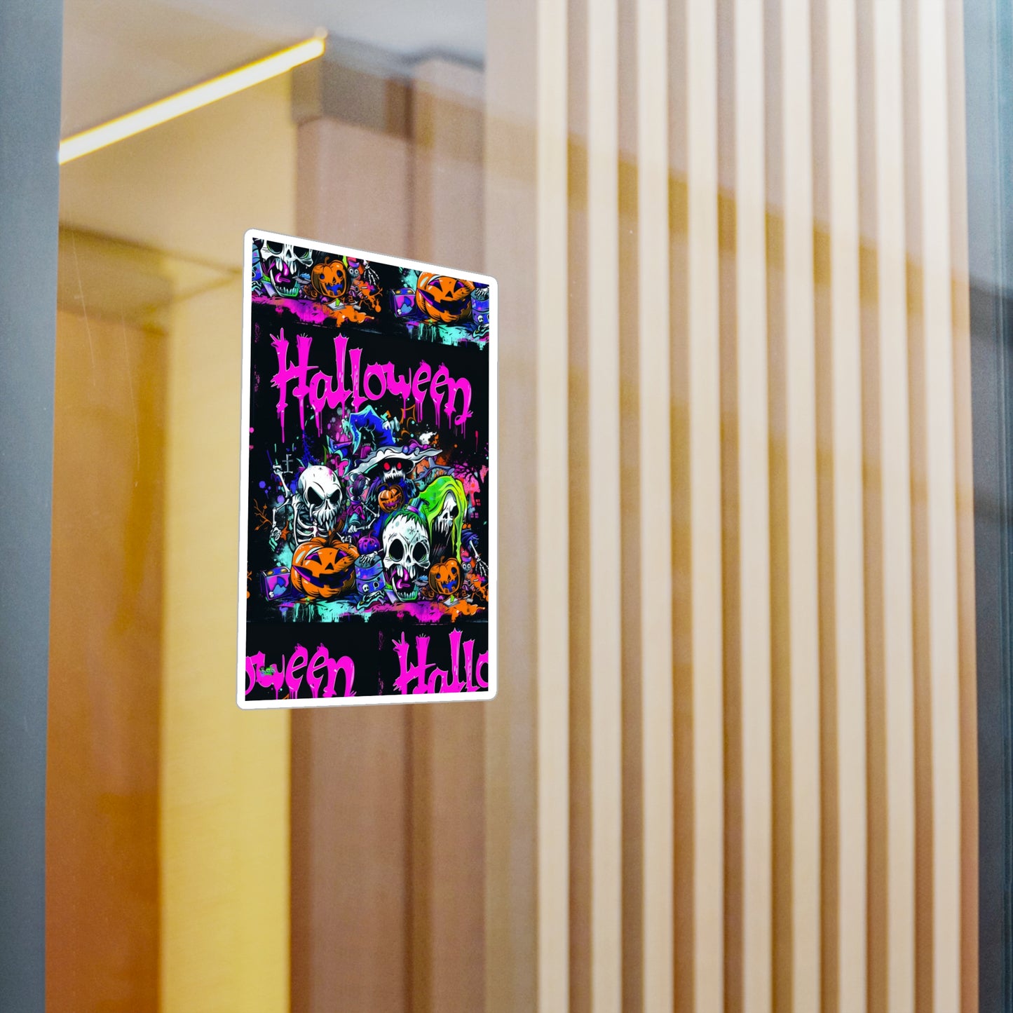 Kiss-Cut Vinyl Decals - Scary Halloween - Halloween 2024 - Epicdsgn