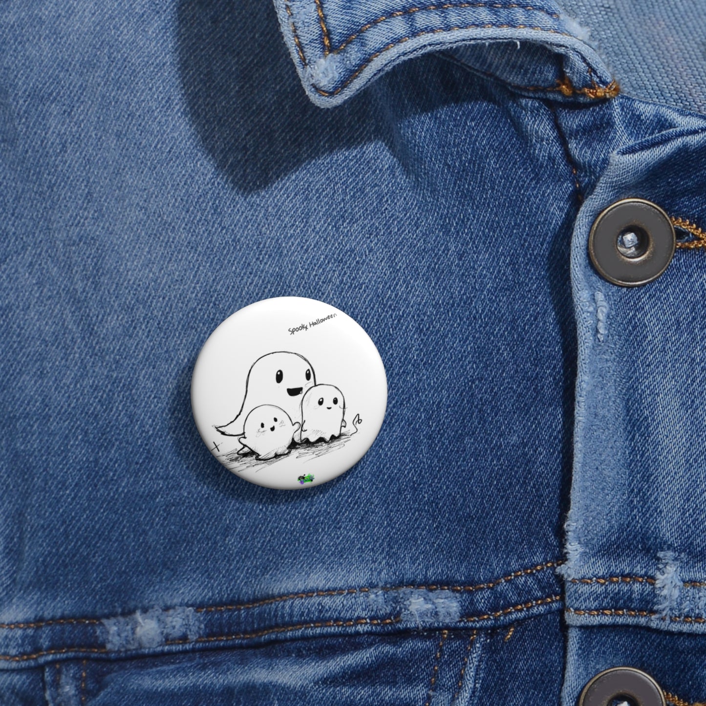 Custom Pin Buttons - Spooky Halloween - Halloween 2024 - Epicdsgn