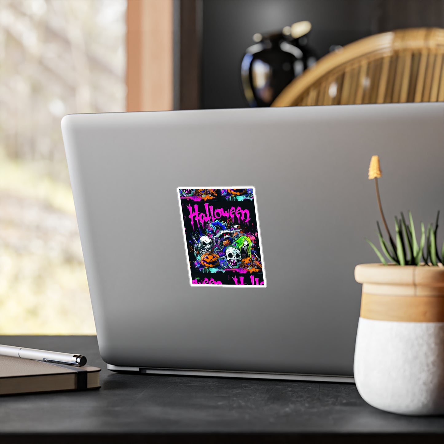 Kiss-Cut Vinyl Decals - Scary Halloween - Halloween 2024 - Epicdsgn