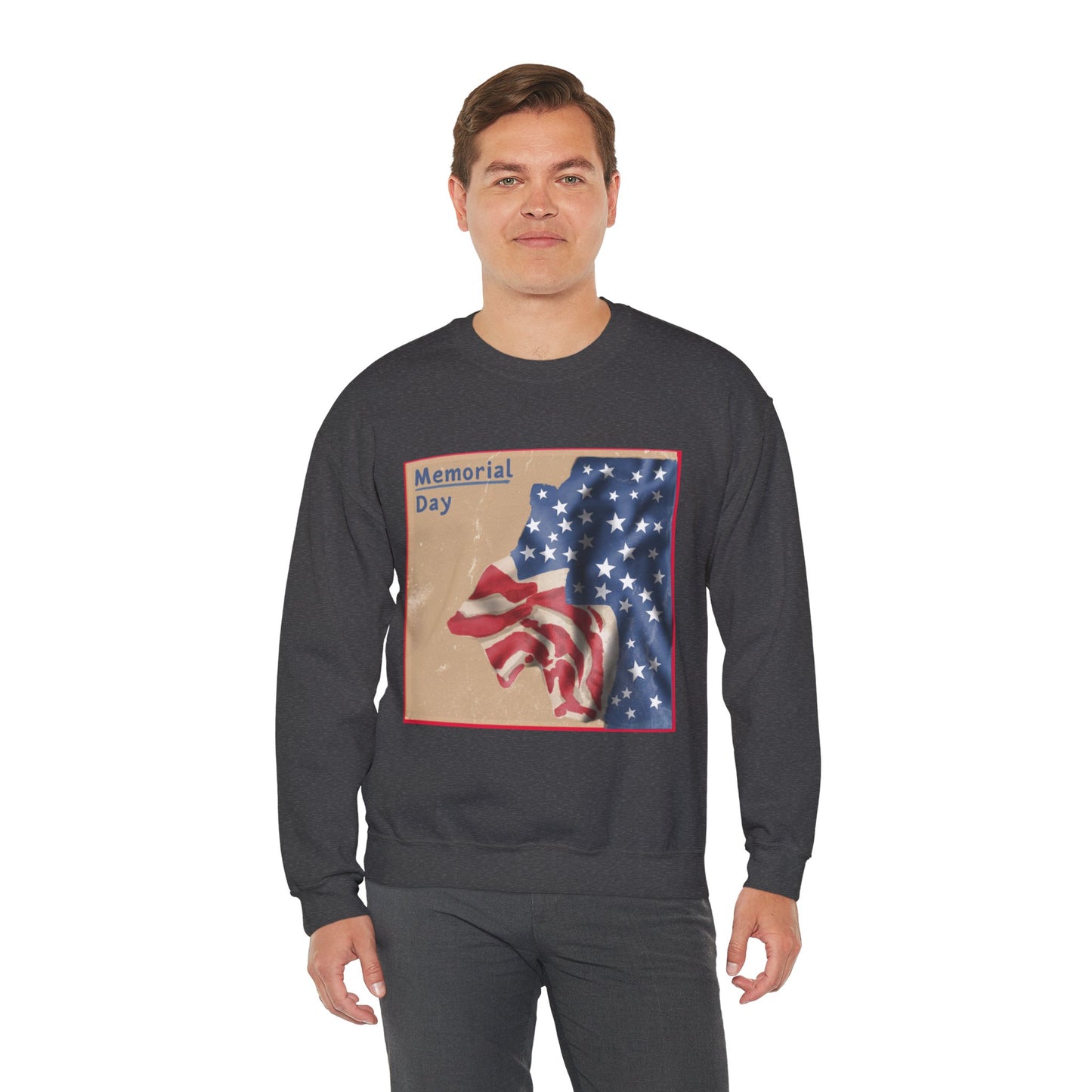 Unisex Heavy Blend™ Crewneck Sweatshirt - Memorial's Day