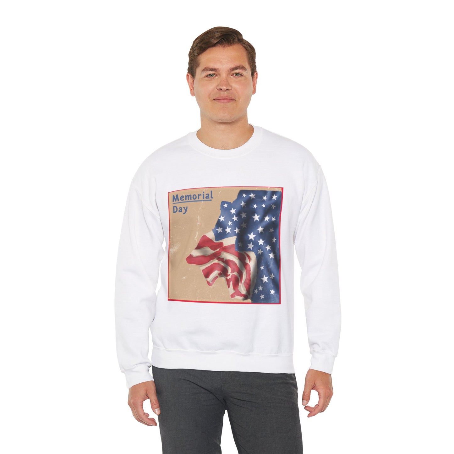 Unisex Heavy Blend™ Crewneck Sweatshirt - Memorial's Day