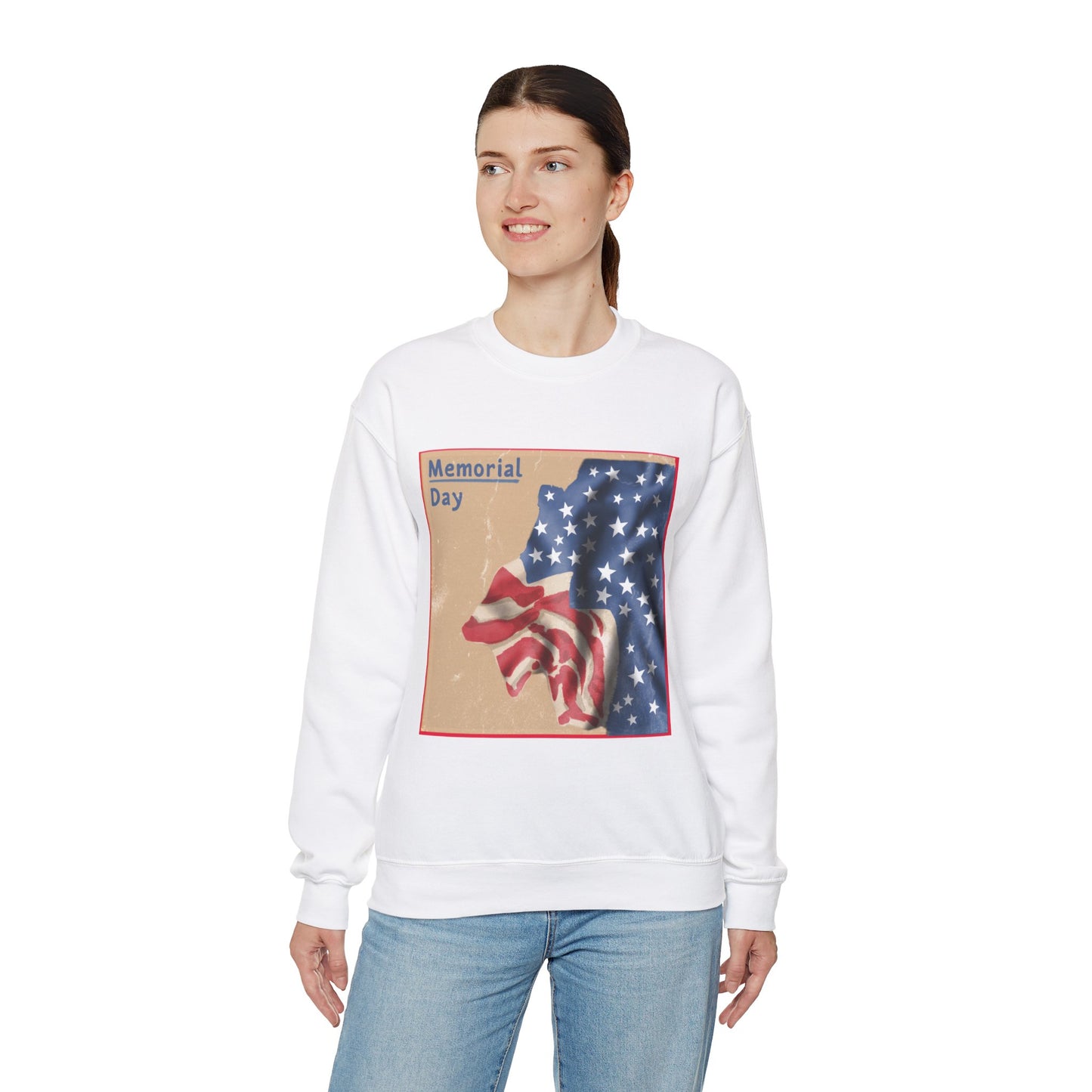 Unisex Heavy Blend™ Crewneck Sweatshirt - Memorial's Day