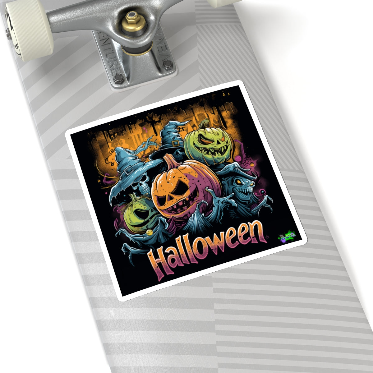 Kiss-Cut Stickers - Scary Pumpkin - Halloween 2024 - Epicdsgn