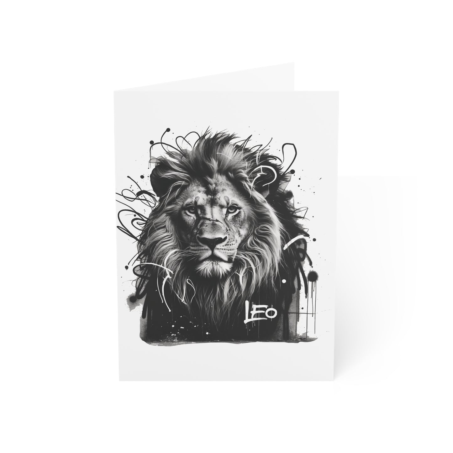 Greeting Cards, Zodiac Leo Design, Birthday Cards, Stationery Set, Bulk Cards, Card Group, Horoscope Cards