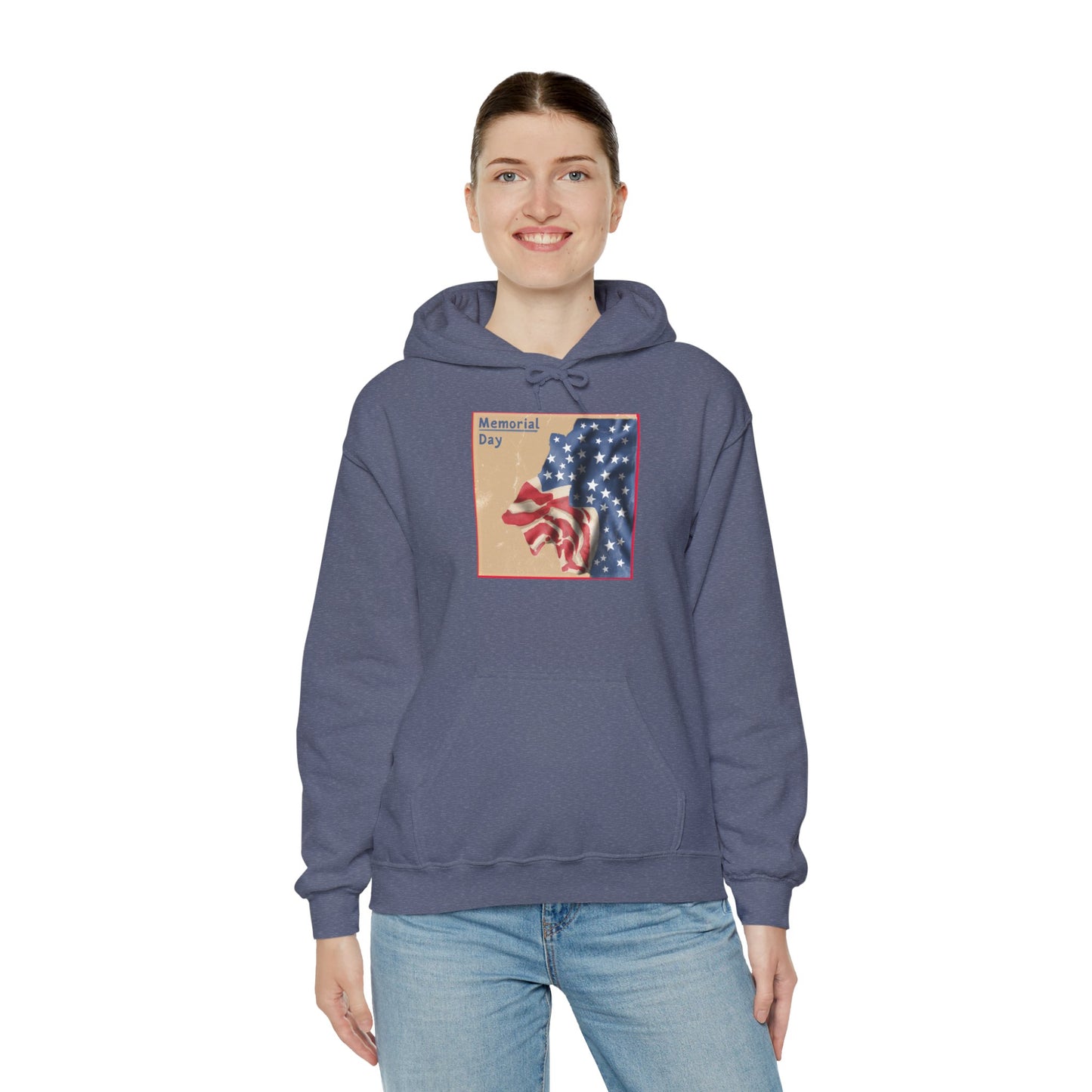 Unisex Heavy Blend™ Hooded Sweatshirt - Memorial's Day