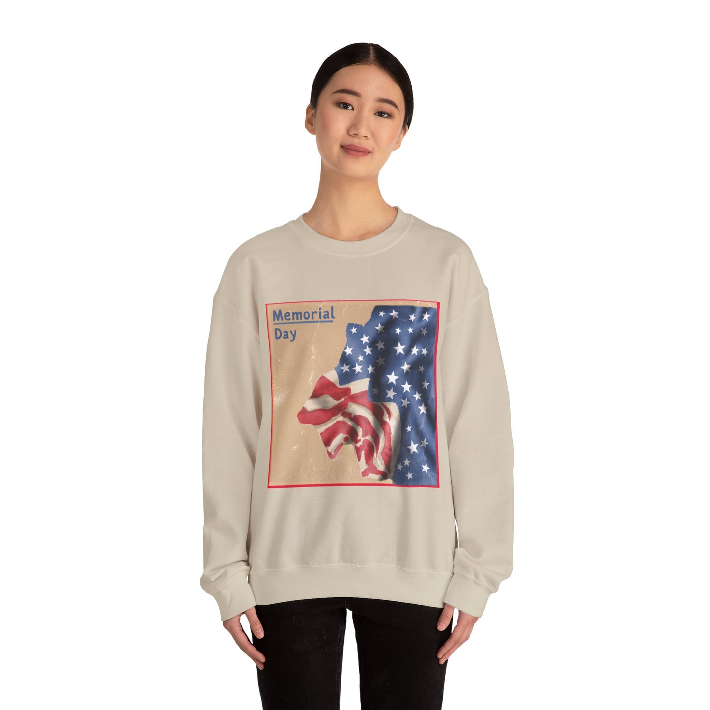 Unisex Heavy Blend™ Crewneck Sweatshirt - Memorial's Day