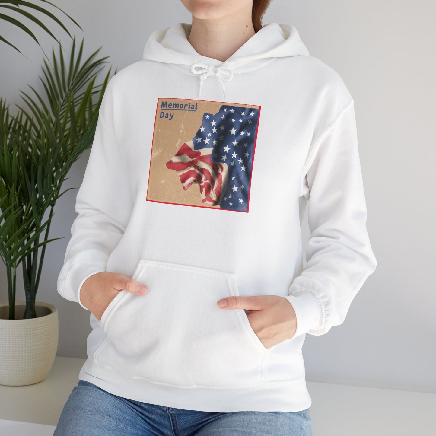 Unisex Heavy Blend™ Hooded Sweatshirt - Memorial's Day