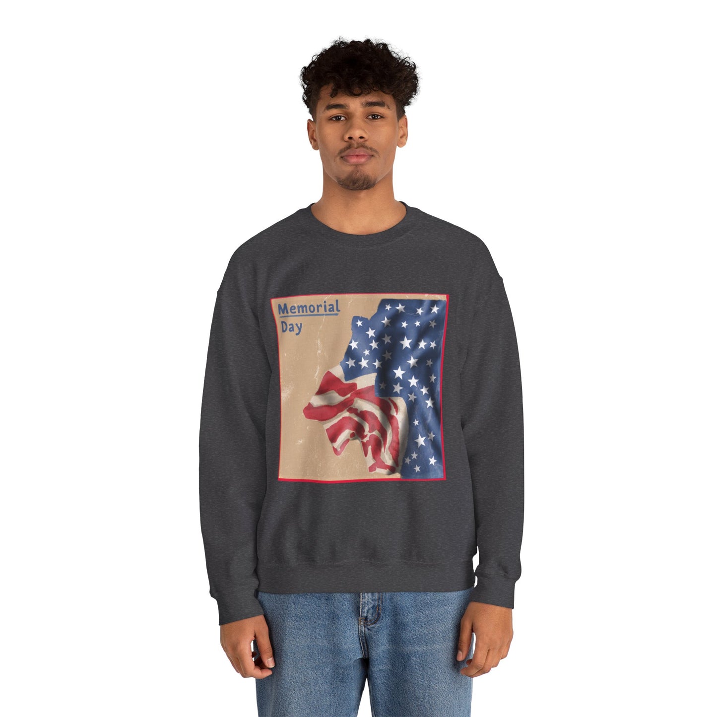 Unisex Heavy Blend™ Crewneck Sweatshirt - Memorial's Day