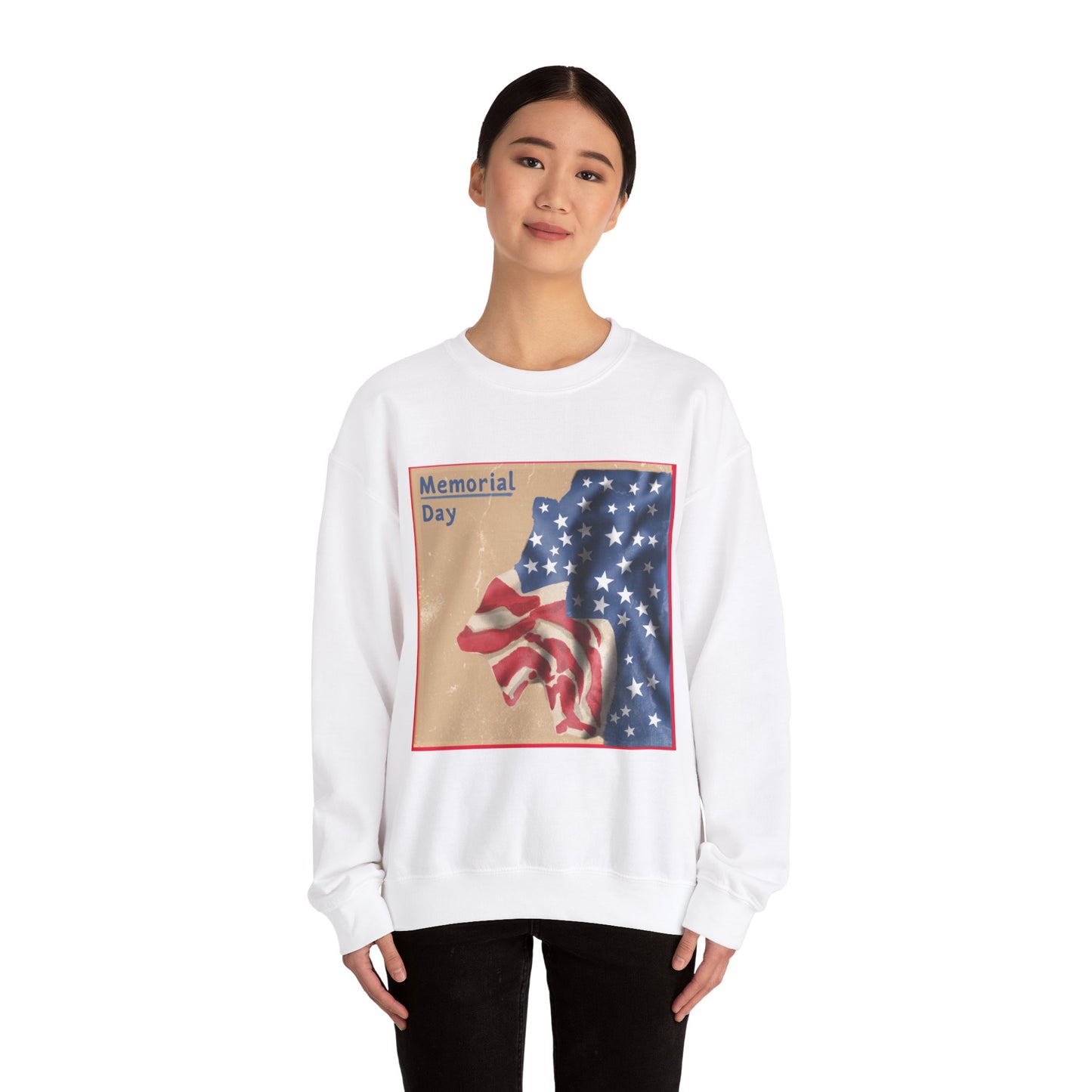 Unisex Heavy Blend™ Crewneck Sweatshirt - Memorial's Day
