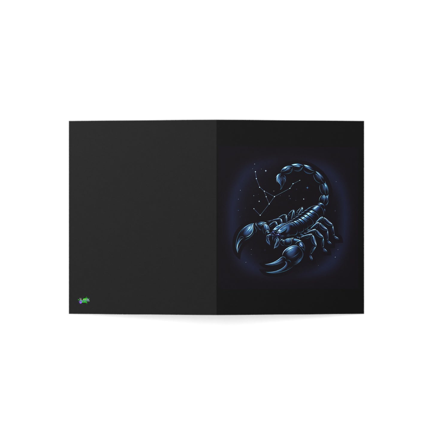 Greeting Cards, It's a Good Day for a Birthday - Scorpio Zodiac, 10 Pack, Handmade Stationery, Celebratory Card Set, Astrology Cards,