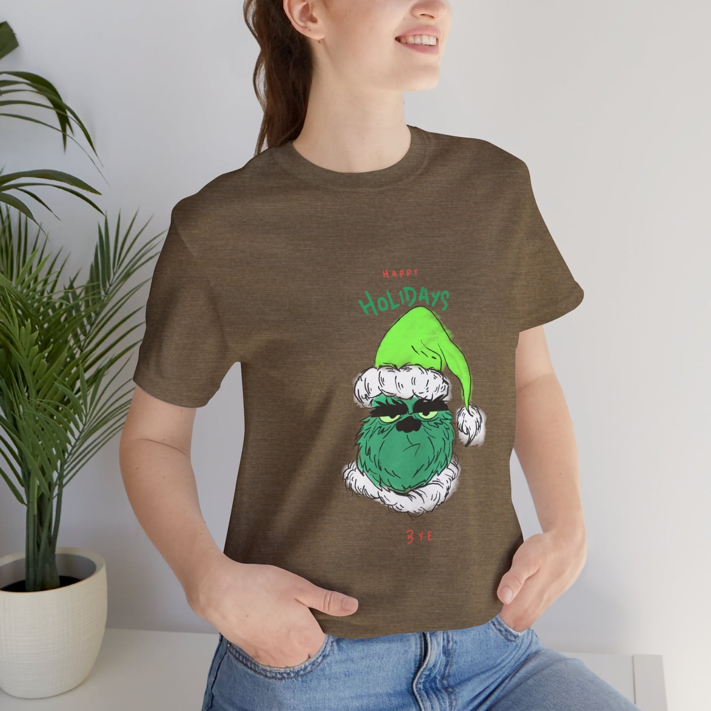 Grumpy Holiday - Unisex Jersey Short Sleeve Tee